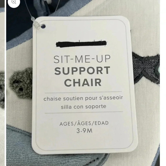 White Baby/ Toddler /Kids Sit-Me-Up Support Seat Brand New - Pottery Barn - Picture 7 of 8